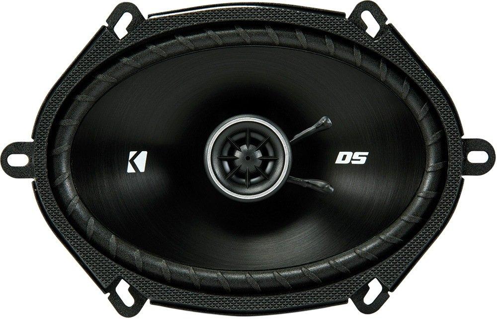 KICKER KICKER Speakers 6X8 inch for Ford Focus 2000-2011 Upgrade Kit - 4 Pack of DS Series with Harness, Coaxial Car Audio Front and Rear Door Speaker DSC680, 43DSC6804