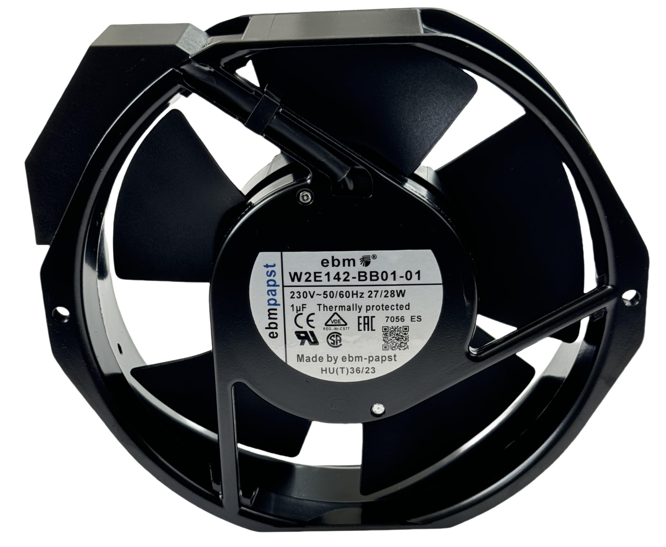 IXGPUTS for ebm-papst W2E142-BB01-01 7056ES Cooling Fan,230V 50/60Hz 27/28W 17215038mm Metal high Temperature Resistant Fan,172cm Axial Flow Cooling Fan