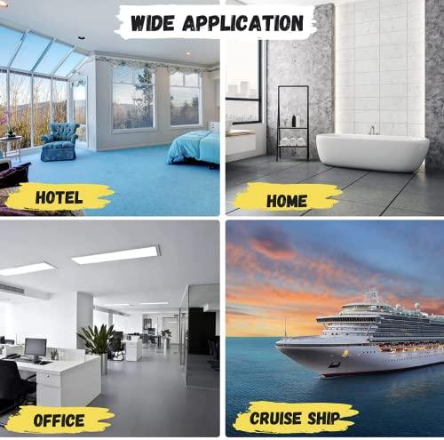 Unidapt Unidapt US Plug Adapter, European to USA Travel Plug Adapter, Europe to America, Mexico, Japan, Canada Power Outlet Adapters Wall Plugs, Type A 4-Pack White