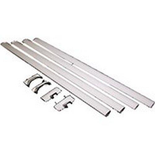 Wiremold Wiremold Cordmate Cord Cover Kit Corners White Paintable/Stainable 30 \" Clamshell