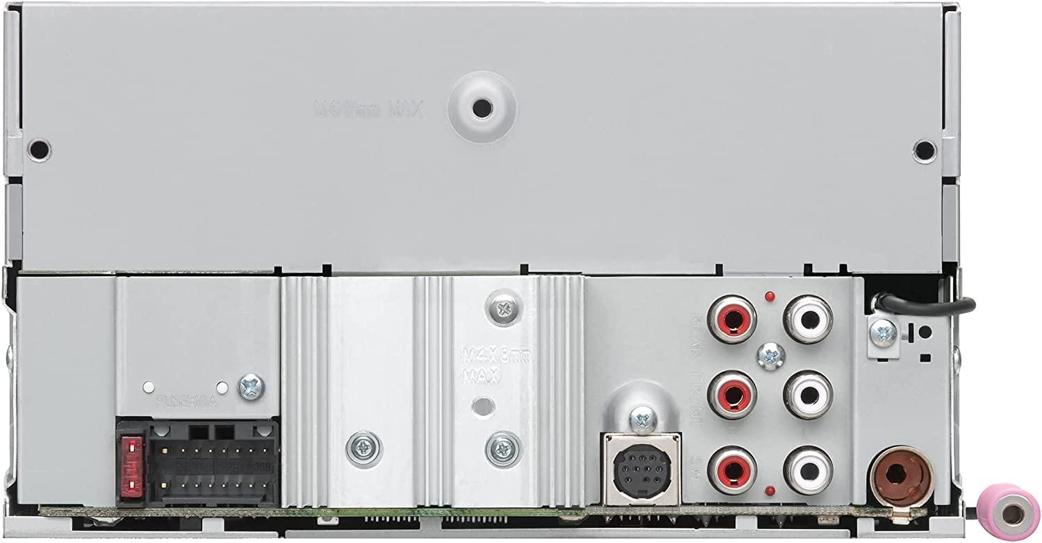 Kenwood KENWOOD DPX395MBT Double DIN in-Dash Digital Media Receiver with Bluetooth (Does not Play CDs), Mechless Car Stereo Receiver, Amazon Alexa Ready - Black, Plus SXV300V1 SiriusXM Tuner