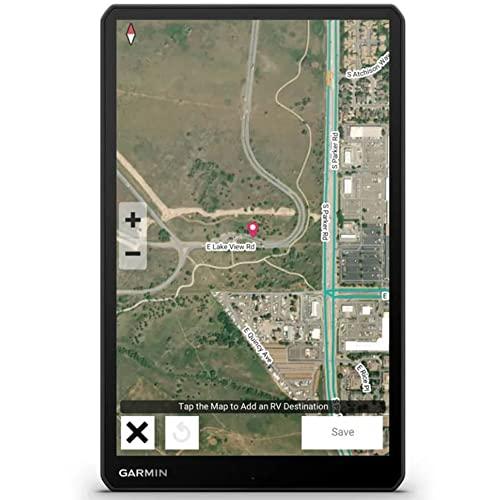 Garmin Garmin 010-02749-00 RV 1095 10\" RV GPS Navigator Deco Gear Dual DC12V/24V Electronic Multifunction Car Socket and Deco Gear Hard Shell EVA Case