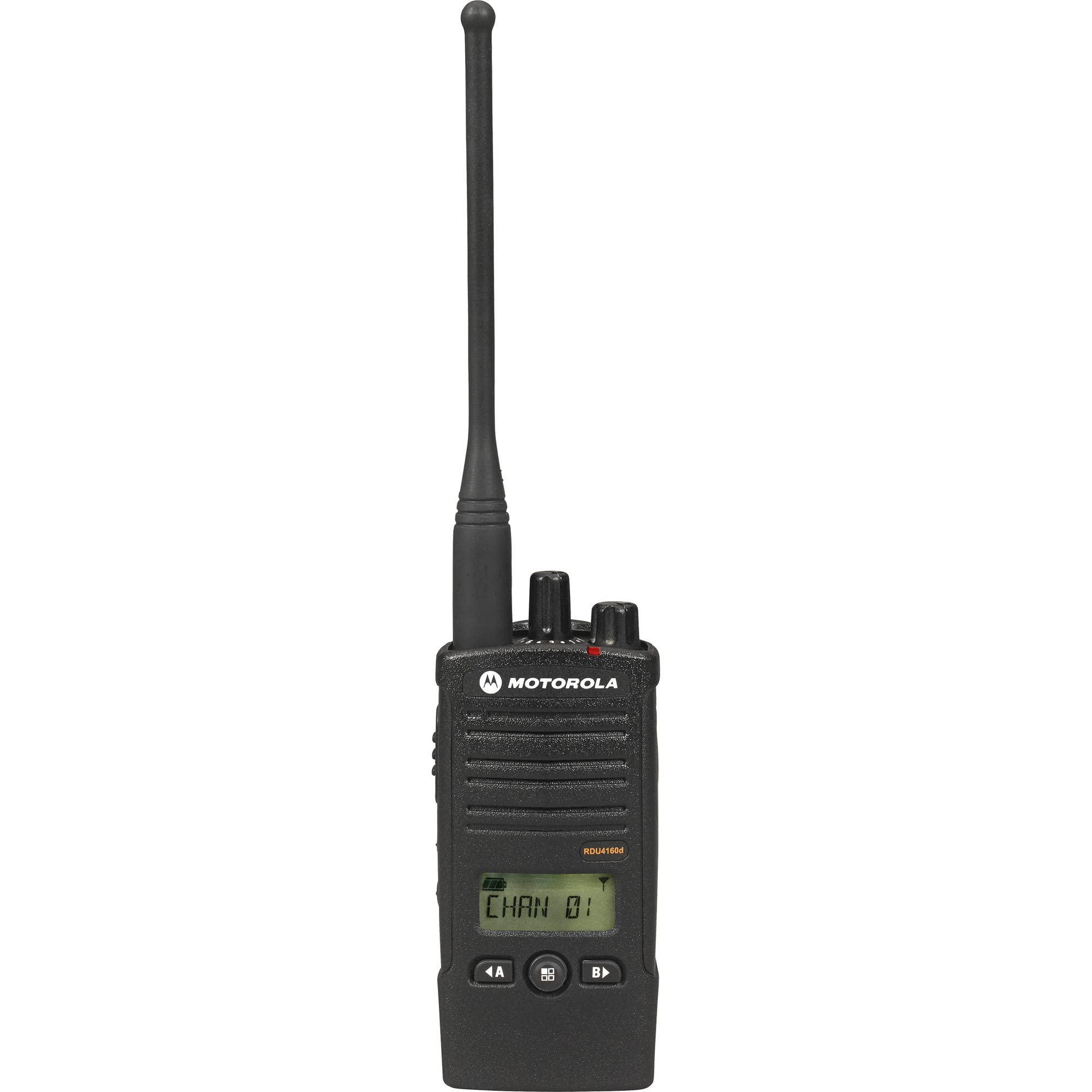 Motorola Solutions Motorola Solutions 2 x RDU4160D RDX Business Series Two-Way UHF Radio with Display (Black) + 2 x HKLN4606 Remote Speaker Mic (Renewed)