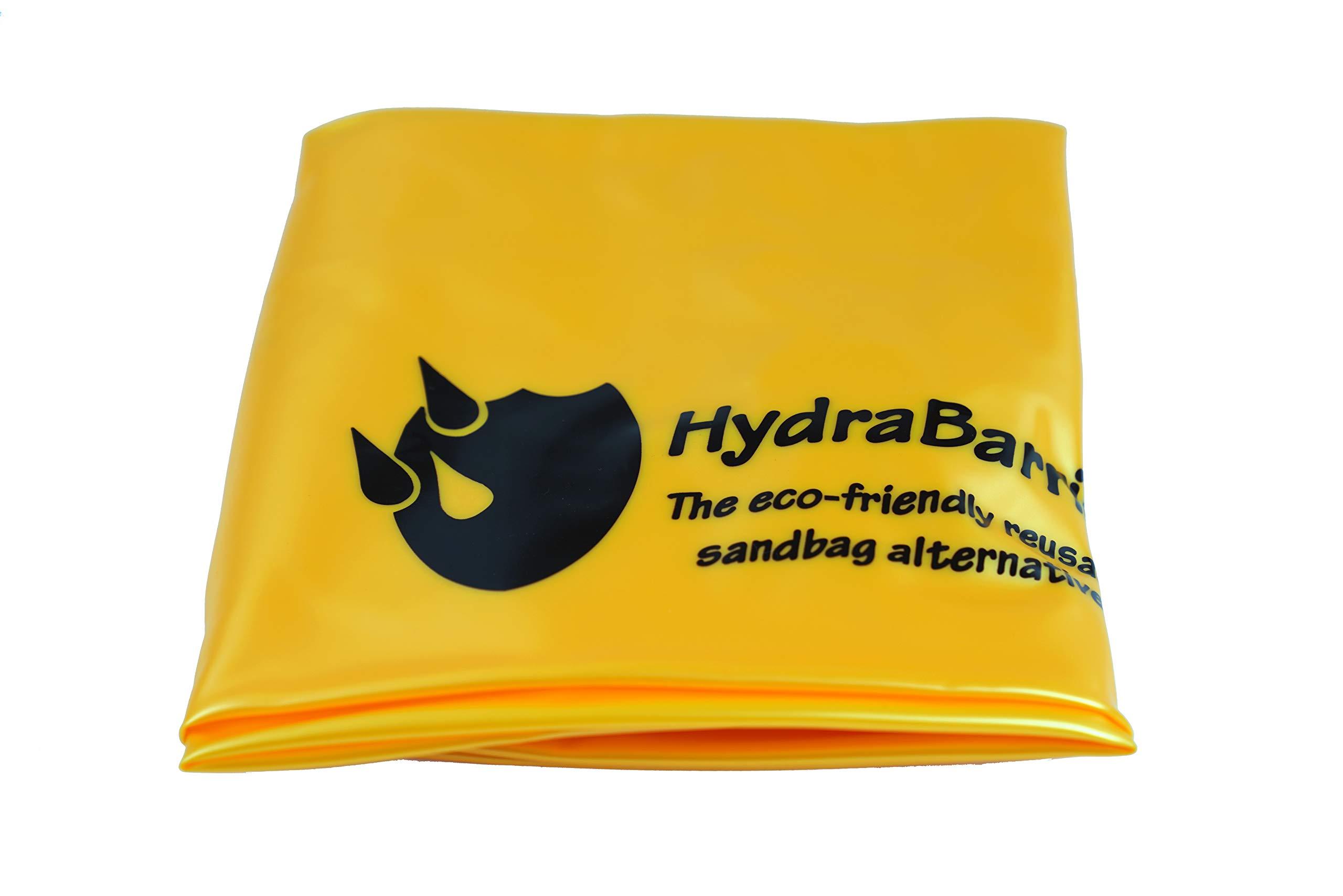 Watershed Innovations Watershed Innovations Best Sandbag Alternative - Hydrabarrier Standard 12 Foot Length 4 Inch Height - Water Diversion Tubes That Are the Lightweight, Re-usable, and Eco-friendly (Single Unit),Orange