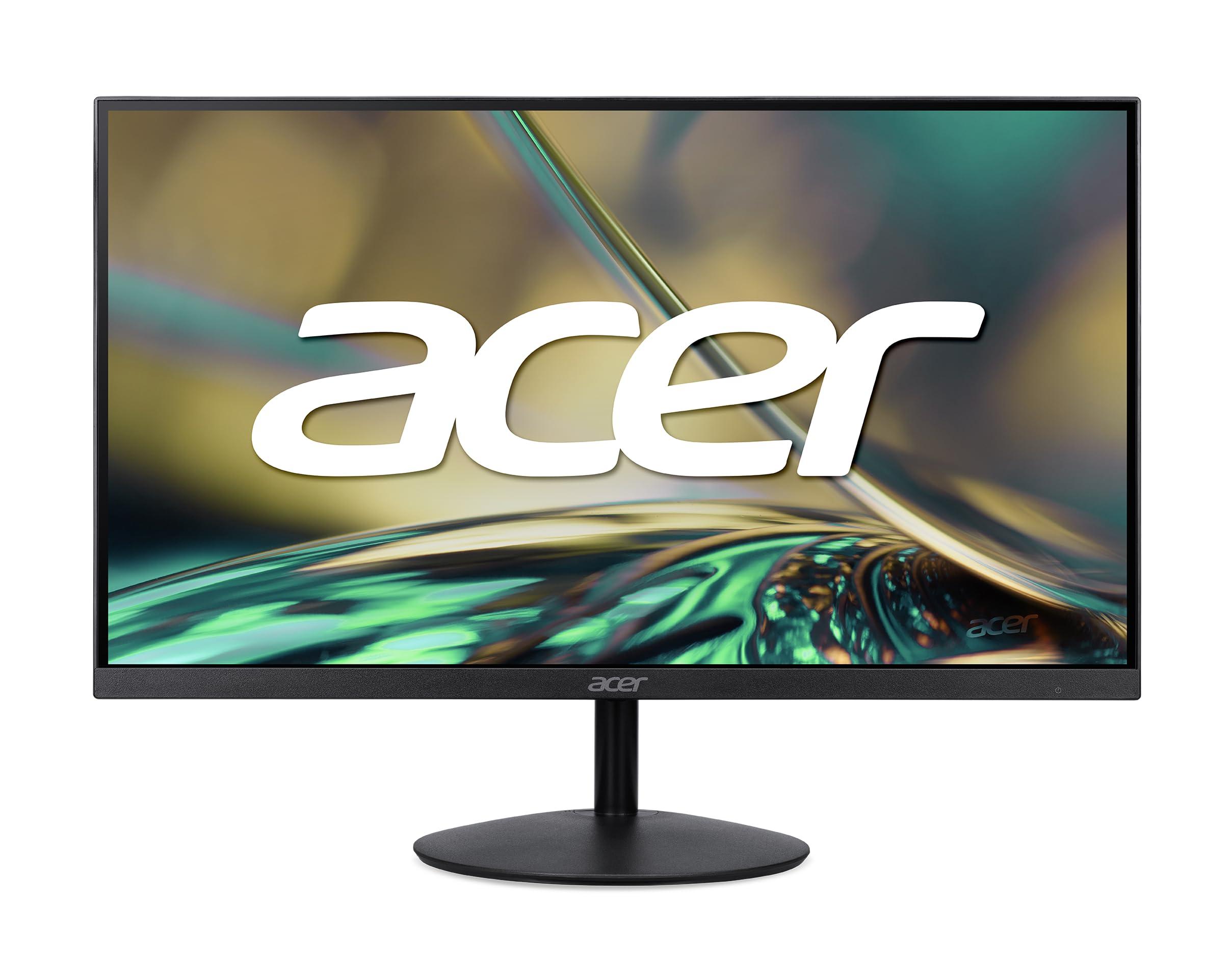 acer Acer SB322QU Abiip 31.5\" WQHD 2560x1440 IPS Zero-Frame Gaming Office Monitor | AMD FreeSync Technology | Ultra-Thin Stylish Design | 75Hz | 1ms VRB | Low Blue Light | Display Port & 2 x HDMI 2.0 Ports