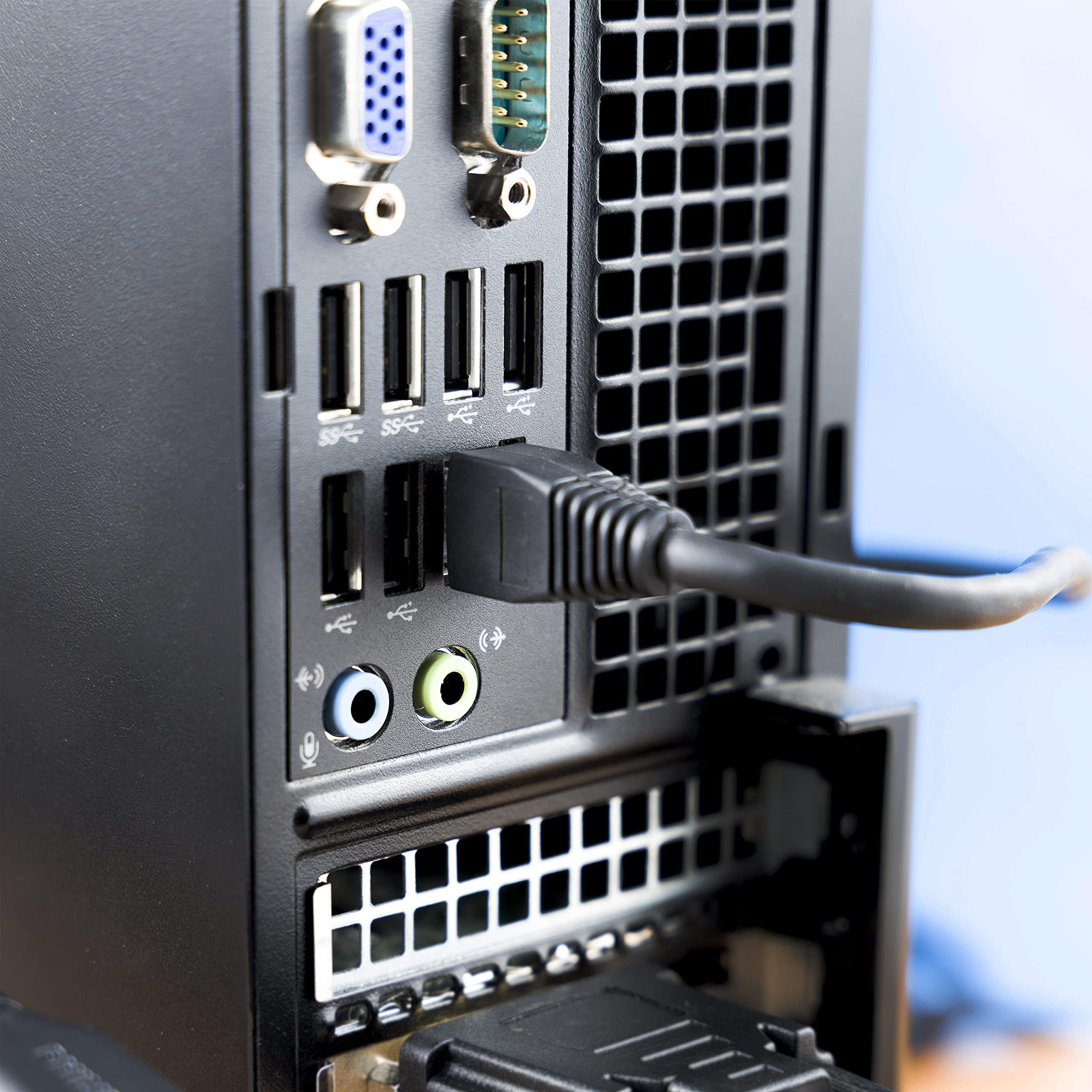 PHILIPS PHILIPS Ethernet Cable 50 ft. (15.2m) Cat5e Cat5 RJ45, Up to 100Mbps, for Router, Modem, Black, SWN7114A/27