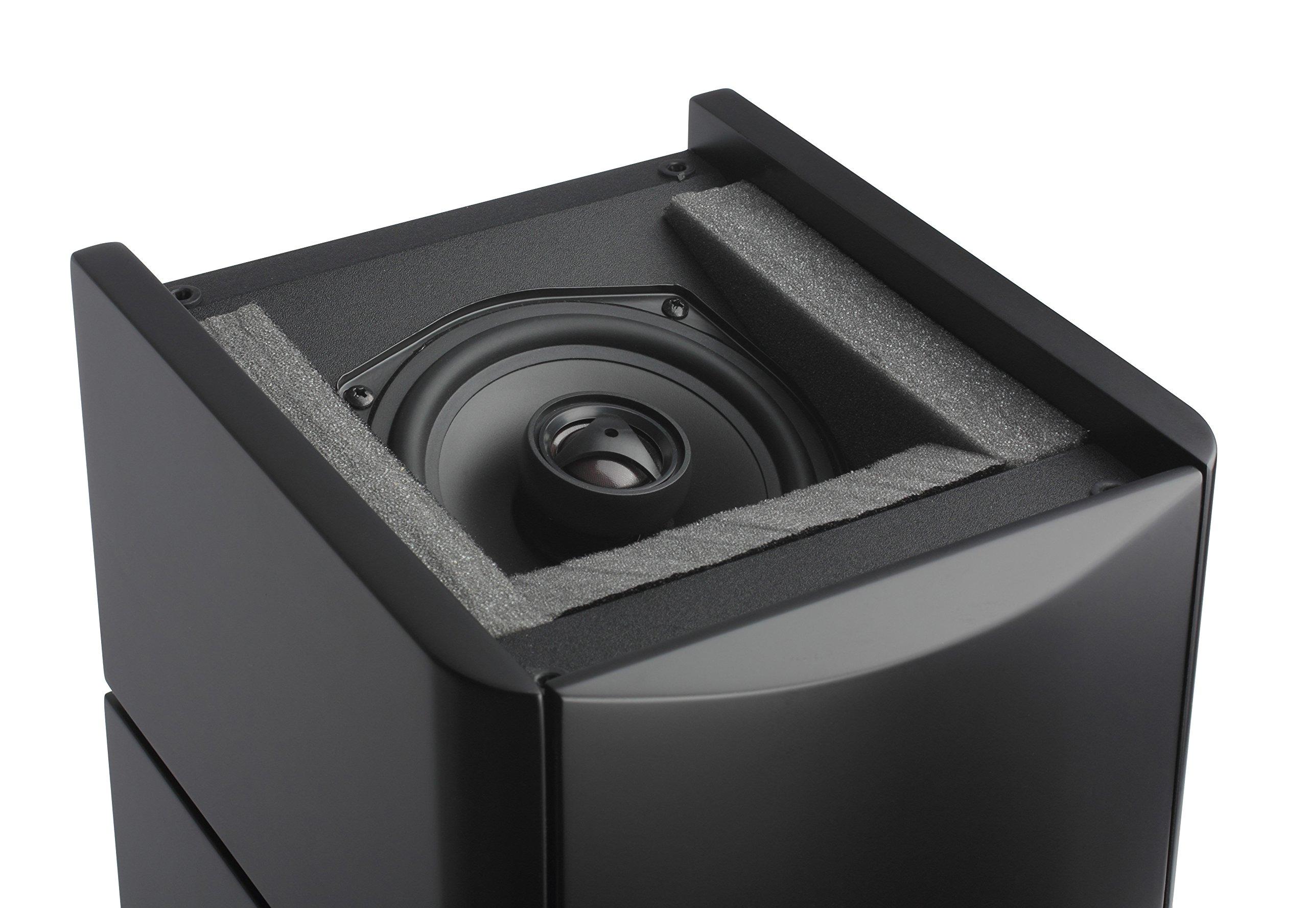 Atlantic Technology Atlantic Technology 44-DA-P-BLK Dolby Atmos-Enabled Speakers (Pair, Satin Black)