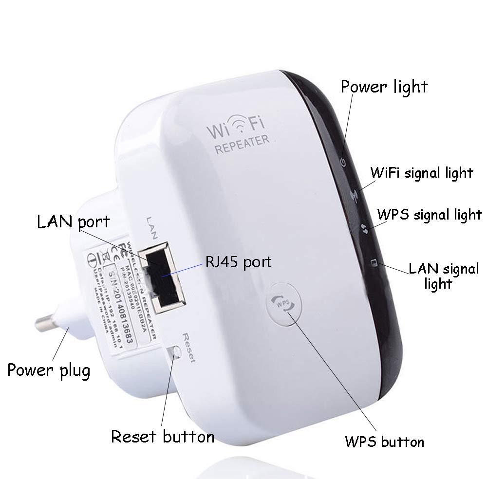 Yingpai-Wifi Blast WiFi Blast Wireless Repeater WiFi Wireless Repeater Wi-Fi Range Extender 300mbps 2.4Ghz WiFiblast Amplifier WiFi Boosters