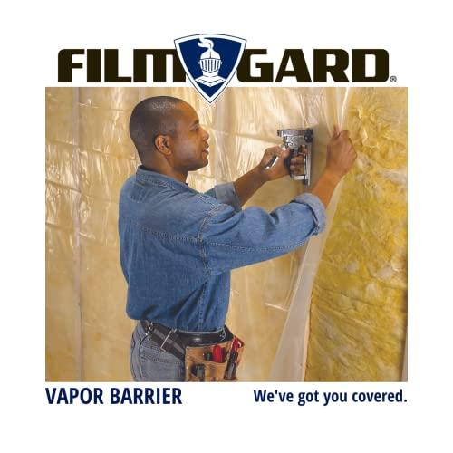 Film-Gard Film-Gard 626170 Consumer Plastic Sheeting 10 Width x 25 Length x 4 mil thick, Clear