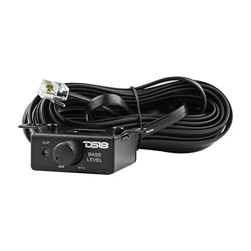 DS18 DS18 ZXI.1XXL Car Audio Bass Amplifier - Class D, Monoblock, 1 Channel, 6000 Watts Max, Adjustable Crossover, BASS Knob Included Compact Size for Easy Installation on Many Applications
