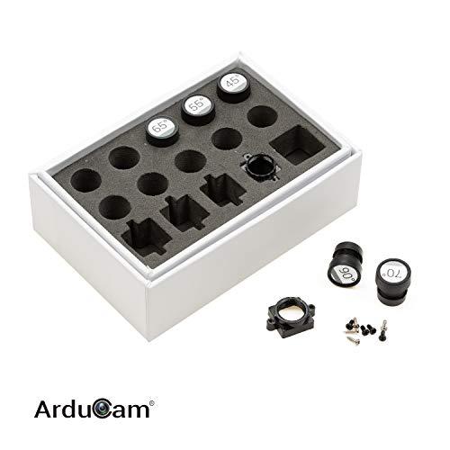 Arducam Arducam M12 Lens Kit, Low Distortion M12 Mount Lenses for Arduino and Raspberry Pi Camera