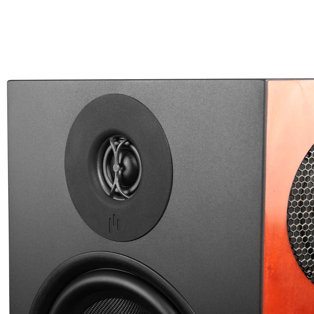 Aperion Audio Aperion Audio Verus III V8S 3-Way 8" Tripolar Surround Sound Speaker Pair for Home Theater System (Gloss Cherry)