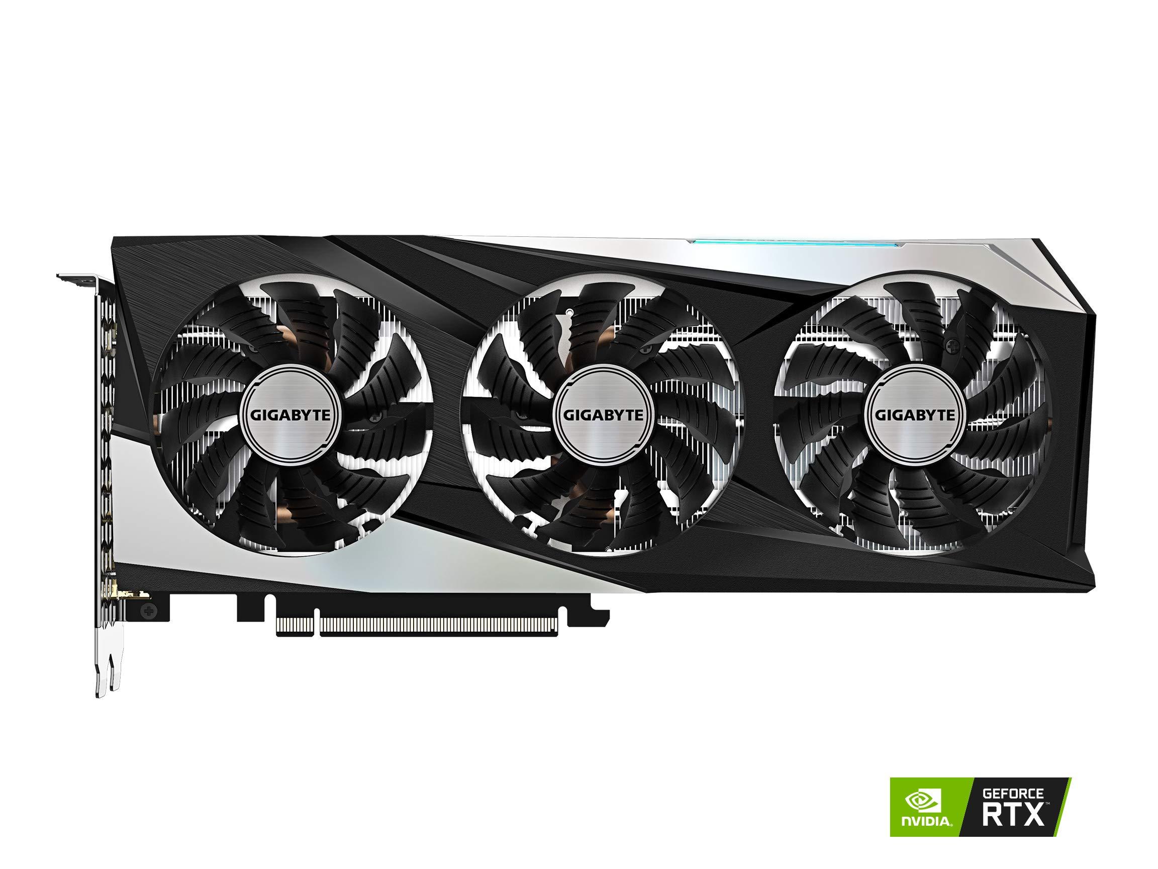 GIGABYTE GIGABYTE GeForce RTX 3060 Gaming OC 12G Graphics Card, 3X WINDFORCE Fans, 12GB 192-bit GDDR6, GV-N3060GAMING OC-12GD Video Card