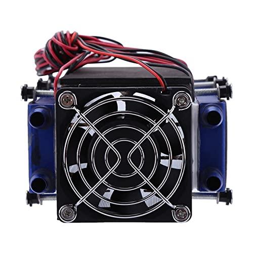 Hyuduo Peltier Refrigeration, Mini Air Conditioner,DC 12V 576W 8-Chip TEC1-12706 DIY Thermoelectric Cooler Air Cooling Device, Computer Heatsinks