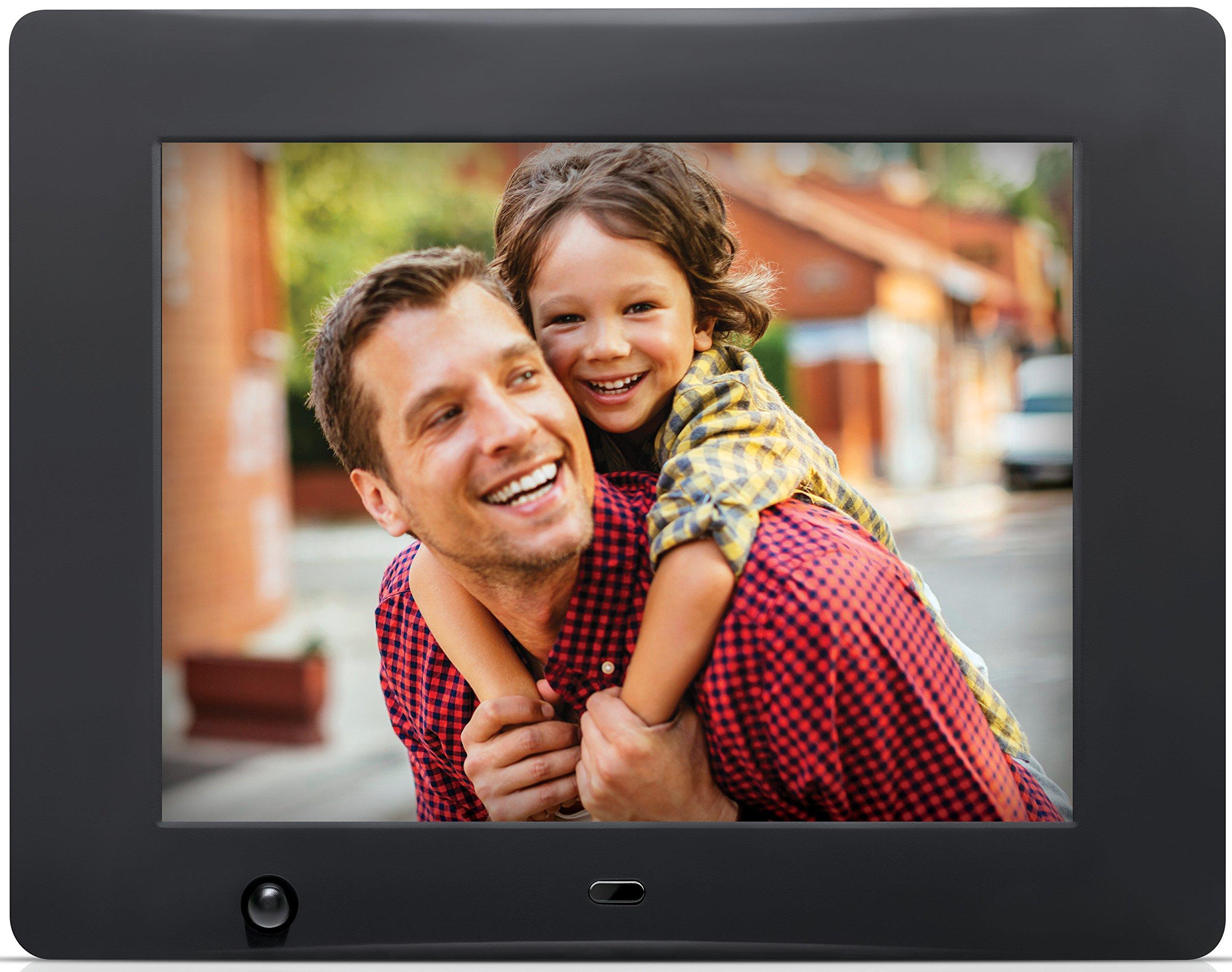 NIX NIX 8 inch Hi-Res Digital Photo Frame with Motion Sensor (X08D)