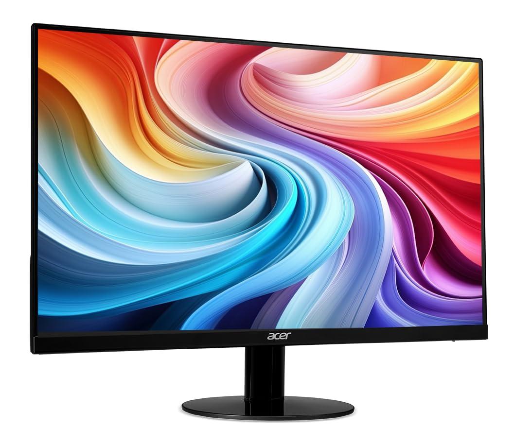 acer Acer SB270 G0bi 27" IPS Full HD (1920 x 1080) Ultra-Thin Zero-Frame Gaming Office Monitor | Adaptive-Sync Support (FreeSync Compatible) | Up to 120Hz Refresh | 1ms (VRB) | Tilt | HDMI & VGA Ports