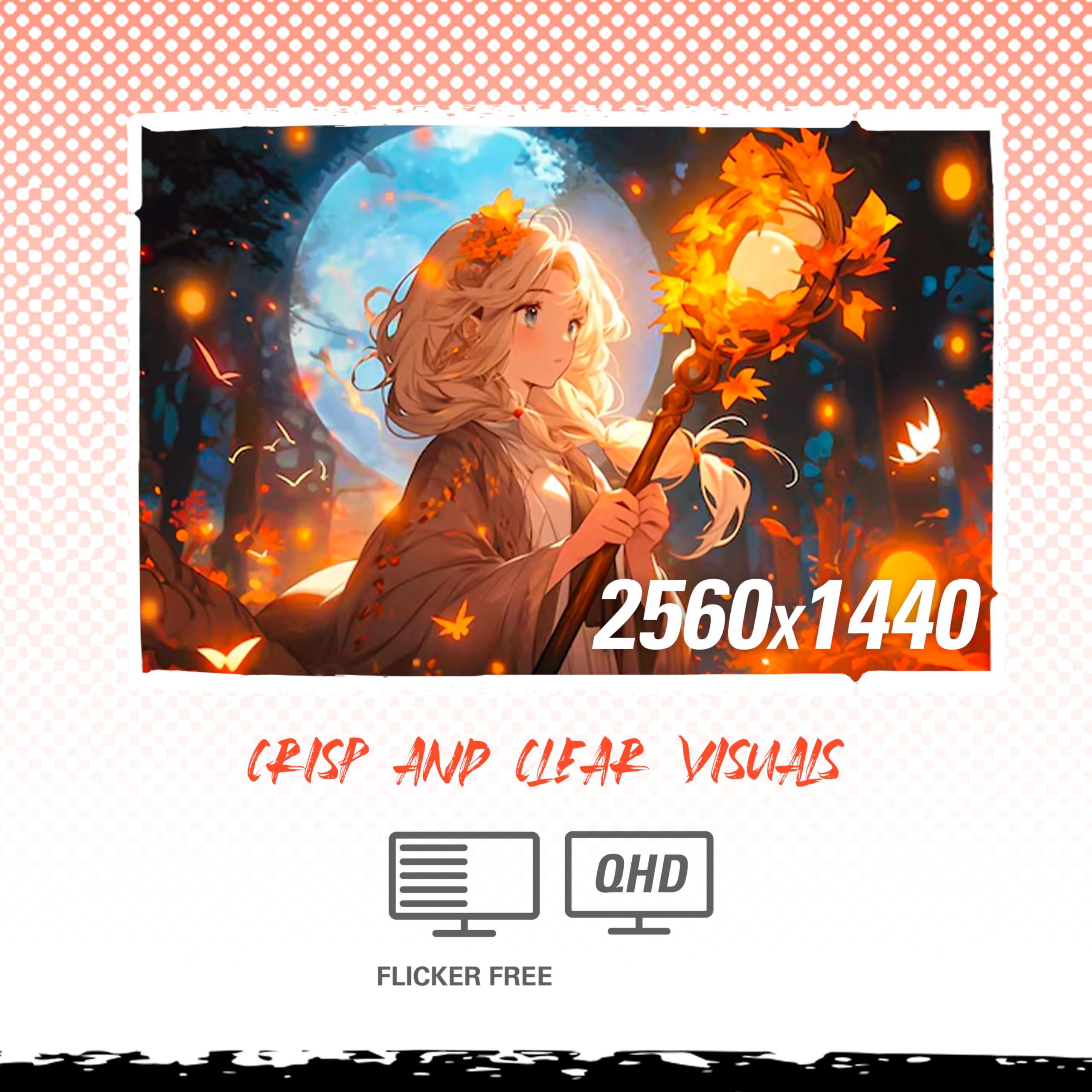 AOC AOC Q32G11ZNE 32" Frameless Gaming Monitor QHD 2560 x 1440, 240Hz, 0.5ms Response time, HDR Ready, Console Gaming Ready, 3-Year Zero Dead Pixel Guarantee, Black