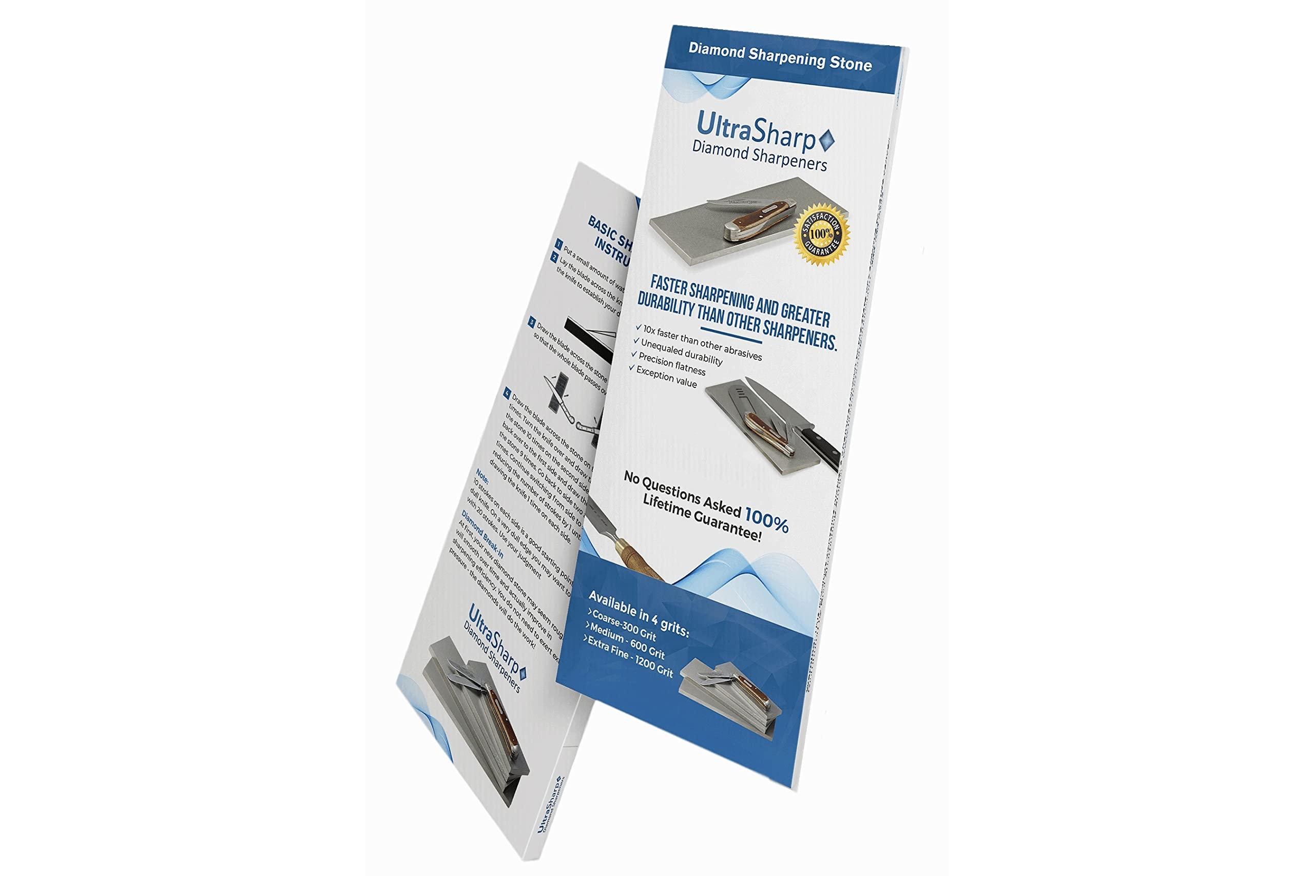 UltraSharp Diamond Sharpeners Ultra Sharp II Diamond Sharpening Stone Kit - Coarse/Medium/Extra Fine