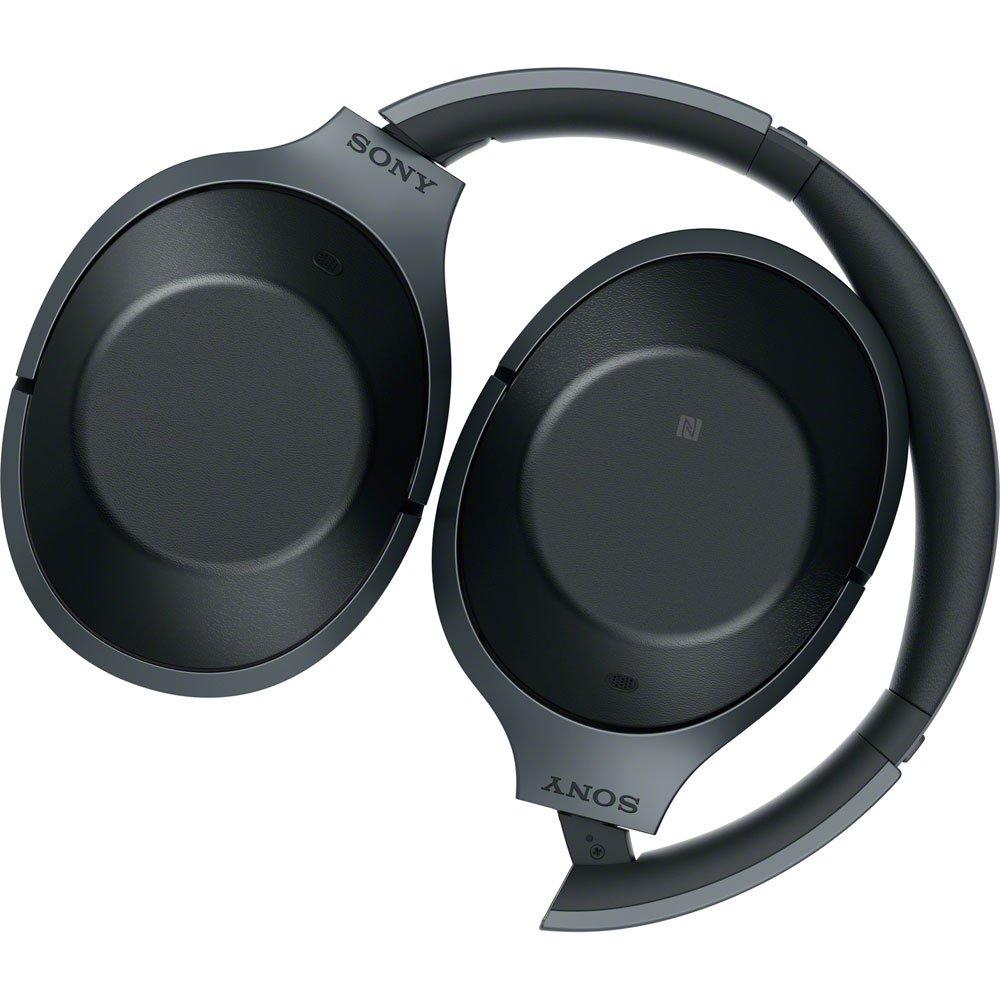 Sony Sony MDR-1000X/B Black Hi-Res Bluetooth Wireless Noise Cancelling Headphones (Renewed)