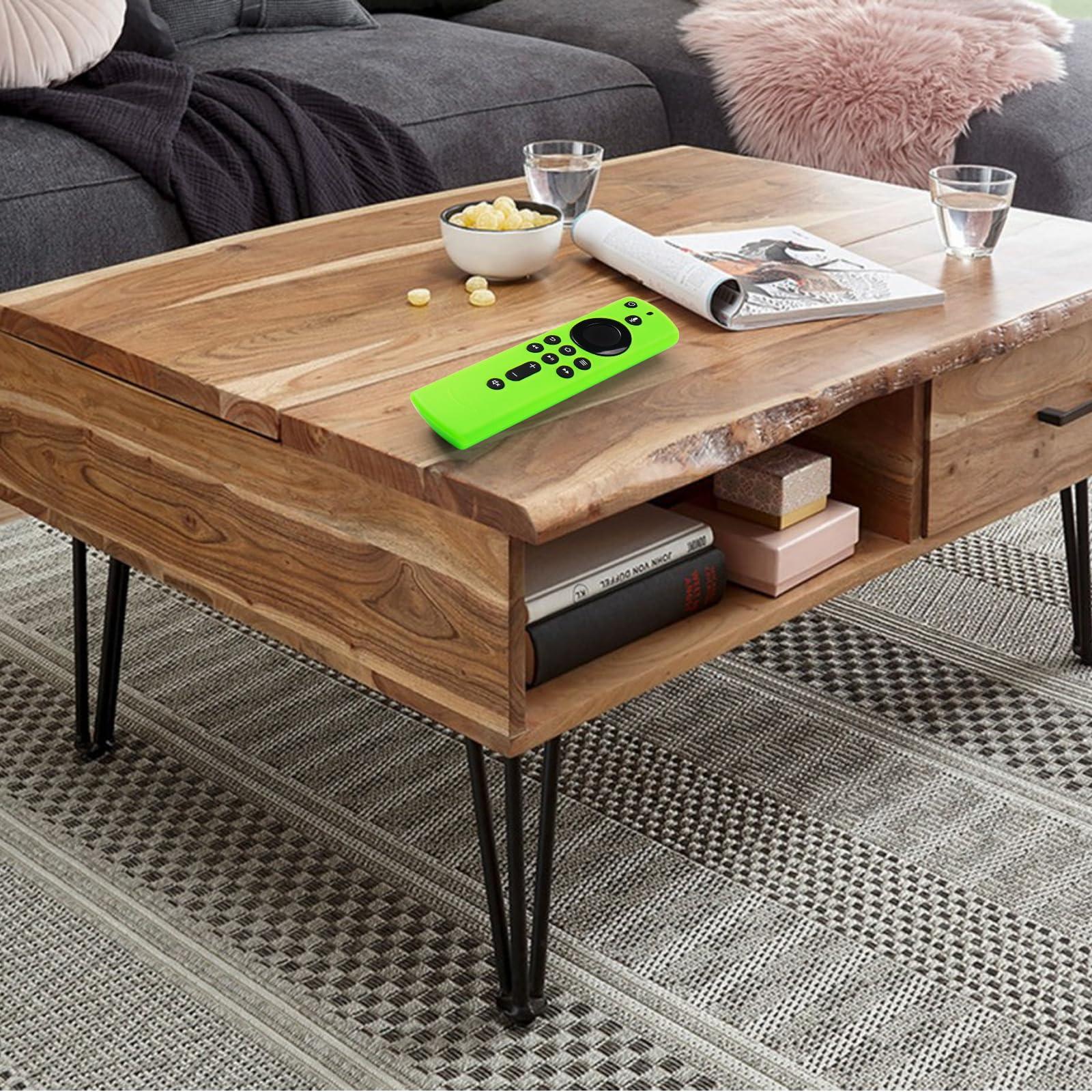 OneBom ONEBOM (3 Pack) TV Remote Cover Case, Silicone Remote Cover, Remote Control Cover(Glow Green+Glow Blue+Glow Pink)