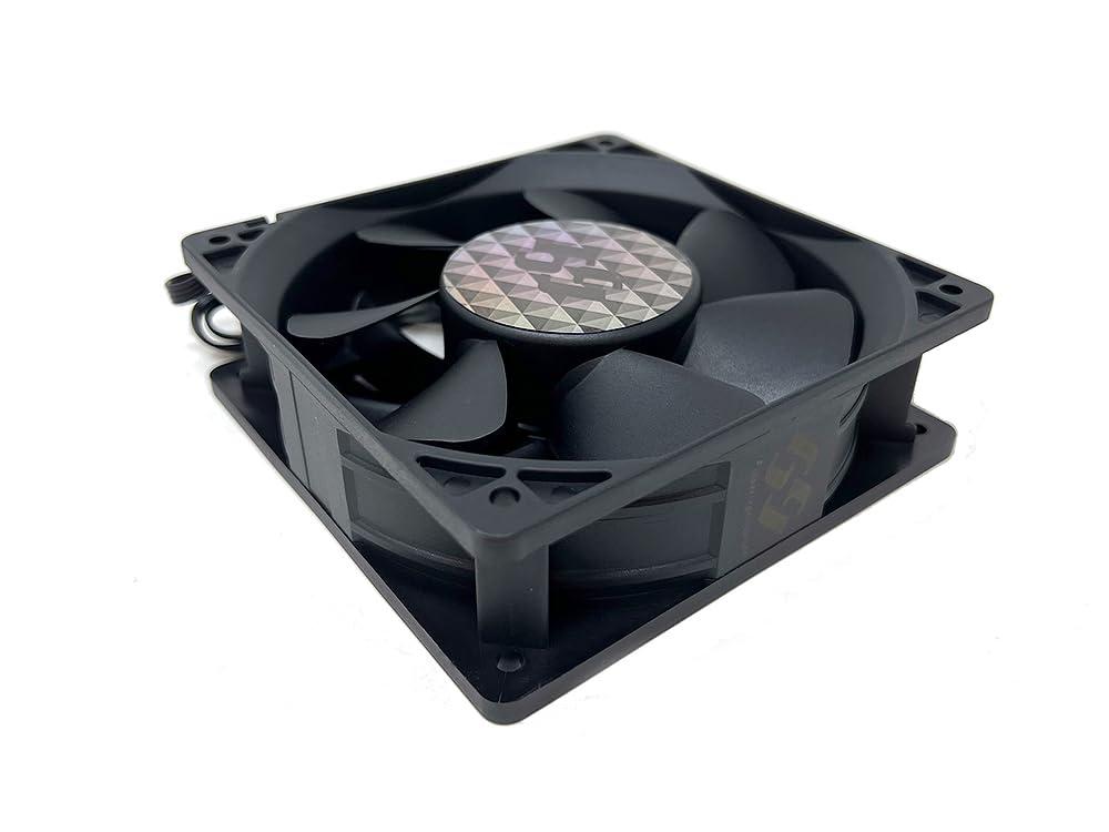 Bluegears Bluegears Bgears b-BlasterPWM 120x38 2Ball PWM High Speed Fan ranging 1300 to 6500 RPM with 318 CFM. UL, CE, FCC, RoHS, Reach Certified High Speed PWM Fan,Black