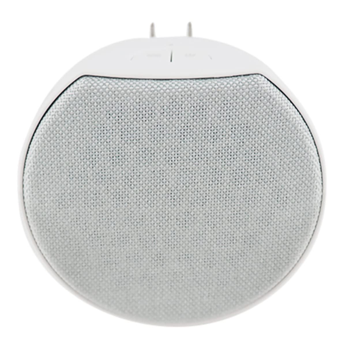 OC Acoustic OC Acoustic Newport Plug-in Outlet Speaker with Bluetooth 5.1 and Built-in USB Type-A Charging Port (Gray/White)