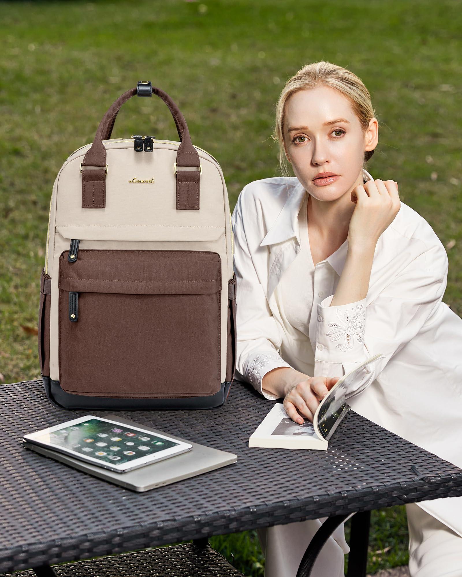 LOVEVOOK LOVEVOOK Travel Laptop Backpack Women, 17.3 Inch Anti-theft Laptop Bag with USB Port, Fashion Waterproof Computer Backpacks Teacher Nurse Backpack Purse for College Work