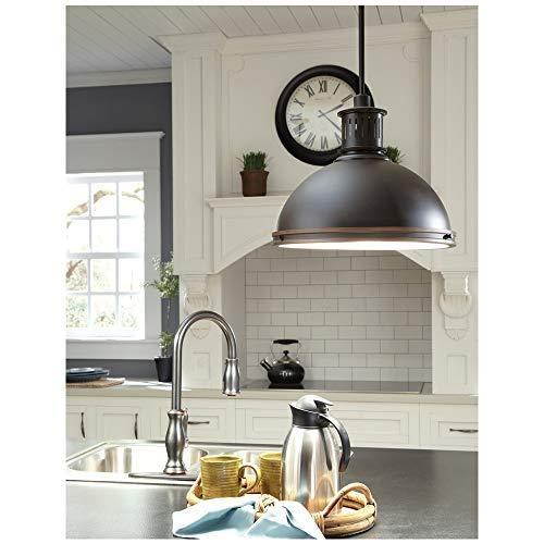Sea Gull Lighting Sea Gull Lighting 65087-715 Pratt Street Metal Pendant Hanging Modern Fixture, Three - Light, Autumn Bronze