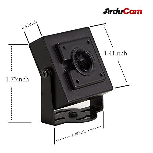 Arducam Arducam 4K 8MP IMX219 Autofocus USB Camera Module with Metal Case, 1080P Mini UVC USB2.0 Video Webcam with Microphone, 3.3ft/1m Cable for Computer, Laptop, Raspberry Pi, Jetson Nano