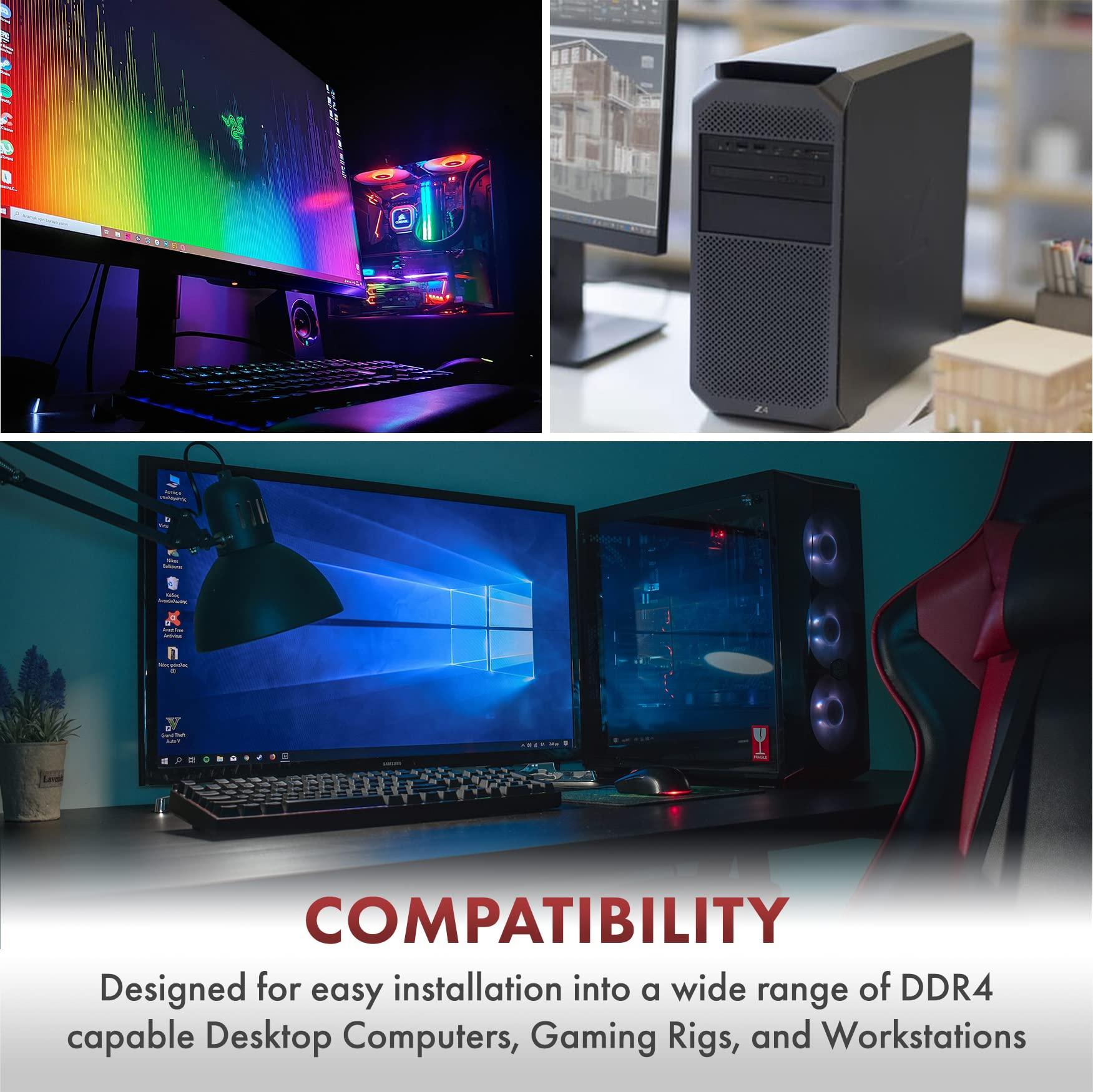 A-Tech A-Tech 8GB RAM for EVGA H370 Stinger, Z370 Classified K, Z370 Micro, Z490 Dark Kingpin Edition | DDR4 2666MHz PC4-21300 DIMM Non-ECC UDIMM Memory Upgrade