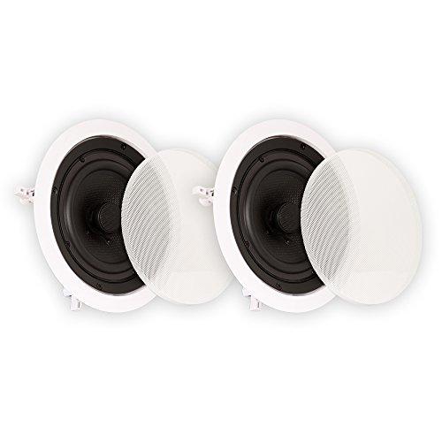 Theater Solutions Theater Solutions TS65C In Ceiling 6.5" Speakers Surround Sound Home Theater Pair