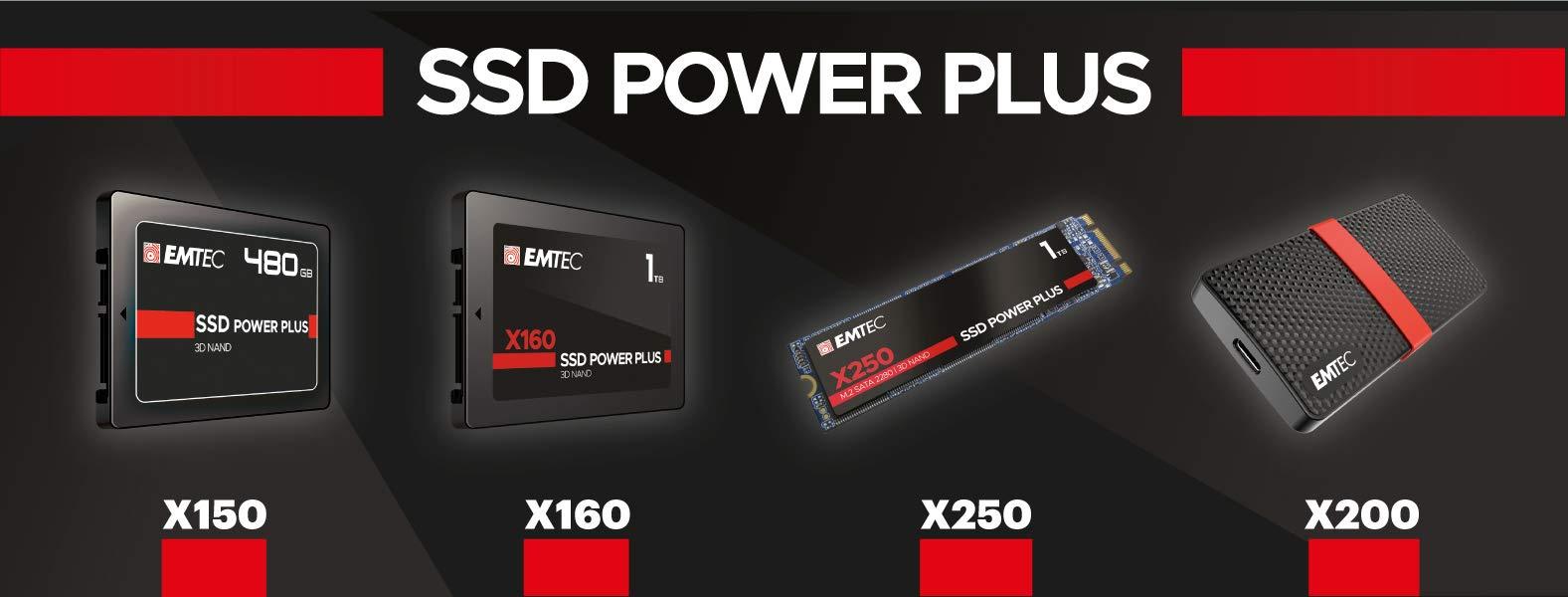 Emtec Emtec X250 Power Plus M.2 SATA SSD (512GB)