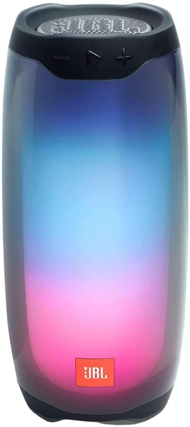JBL JBL Pulse 4 Waterproof Portable Bluetooth Speaker with Light Show - Black (Renewed)