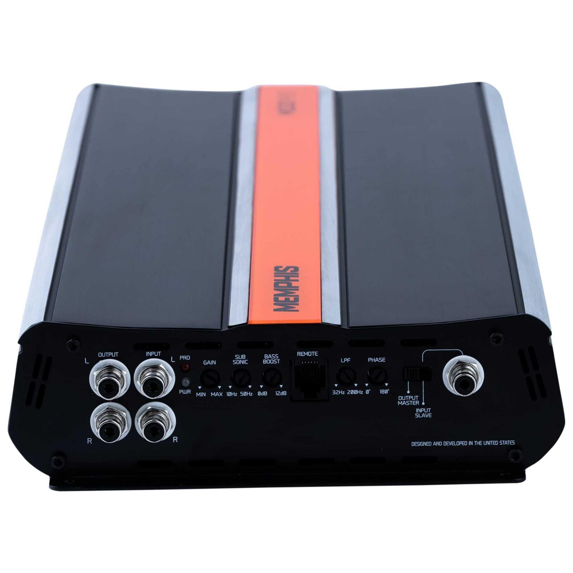 Memphis Memphis Audio MJP3000.1 Monoblock Subwoofer Amplifier - 3000 Watts RMS x 1 at 1-Ohm