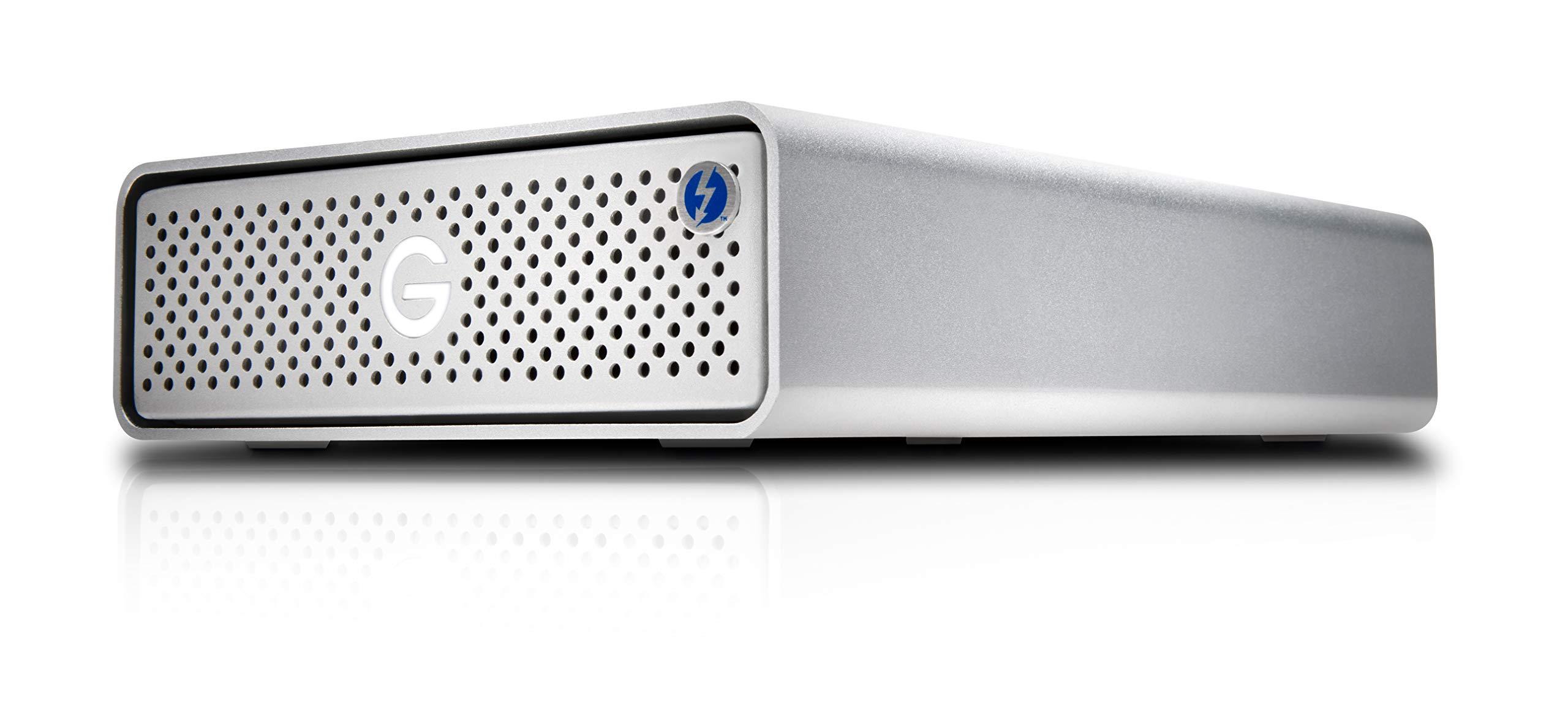 G-Technology G-Technology 14TB G-DRIVE with Thunderbolt 3 and USB-C Desktop External Hard Drive, Silver - 0G10427-1