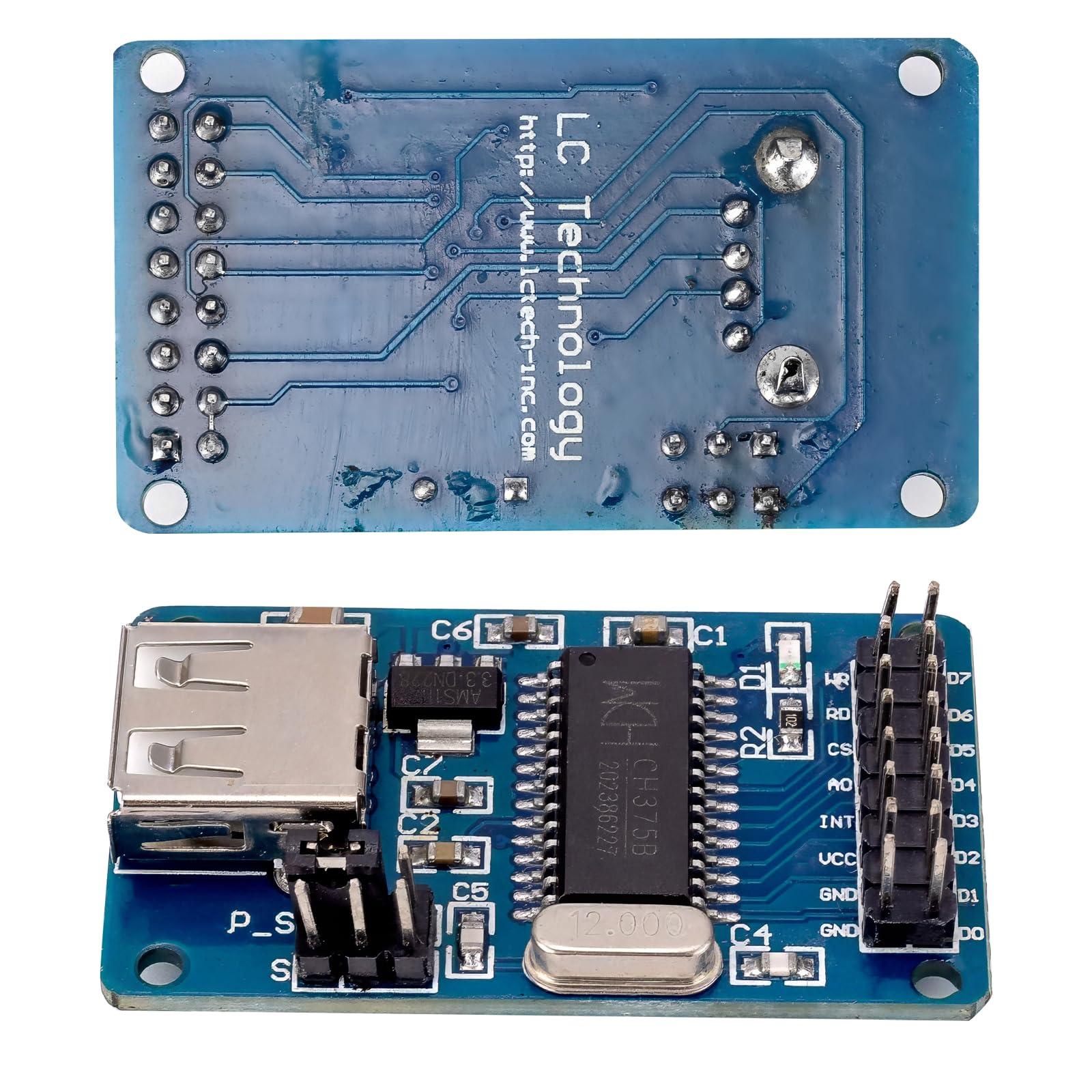 JIUWU CH375B U-Disk Read Write Module SPI Interface USB Stick for Arduino AVR CP09003 Reading and Writing Module