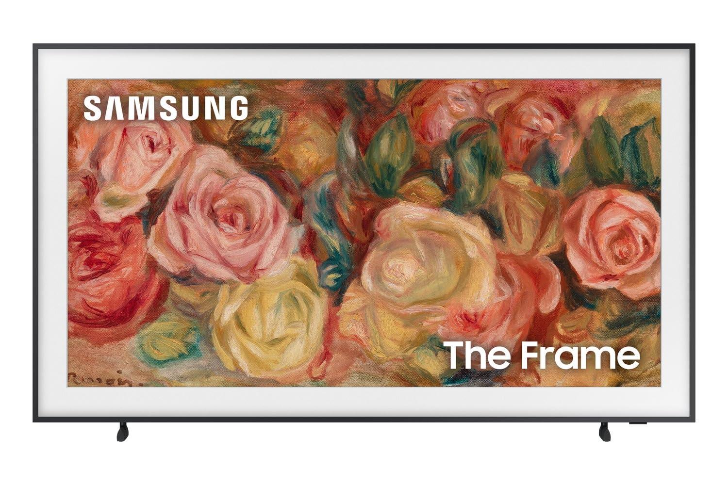 SAMSUNG Samsung QN65LS03DAFXZA 65 Inch The Frame 4K Smart Quantum HDR TV with 2 Year Amber Protection Plan (2024)