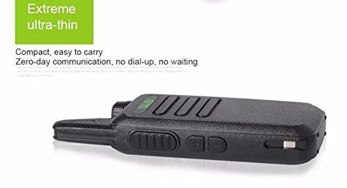 WLN WLN KD-C1 Mini Walkie Talkie UHF 400-470Mhz Two Way Radio (1 Pair)