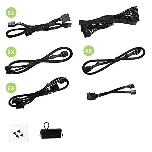 NovaEluc PSU for EVGA Full Module 80PLUS Gold Game Mute Power Supply 750W/650W Power Supply 750G+ 650G+