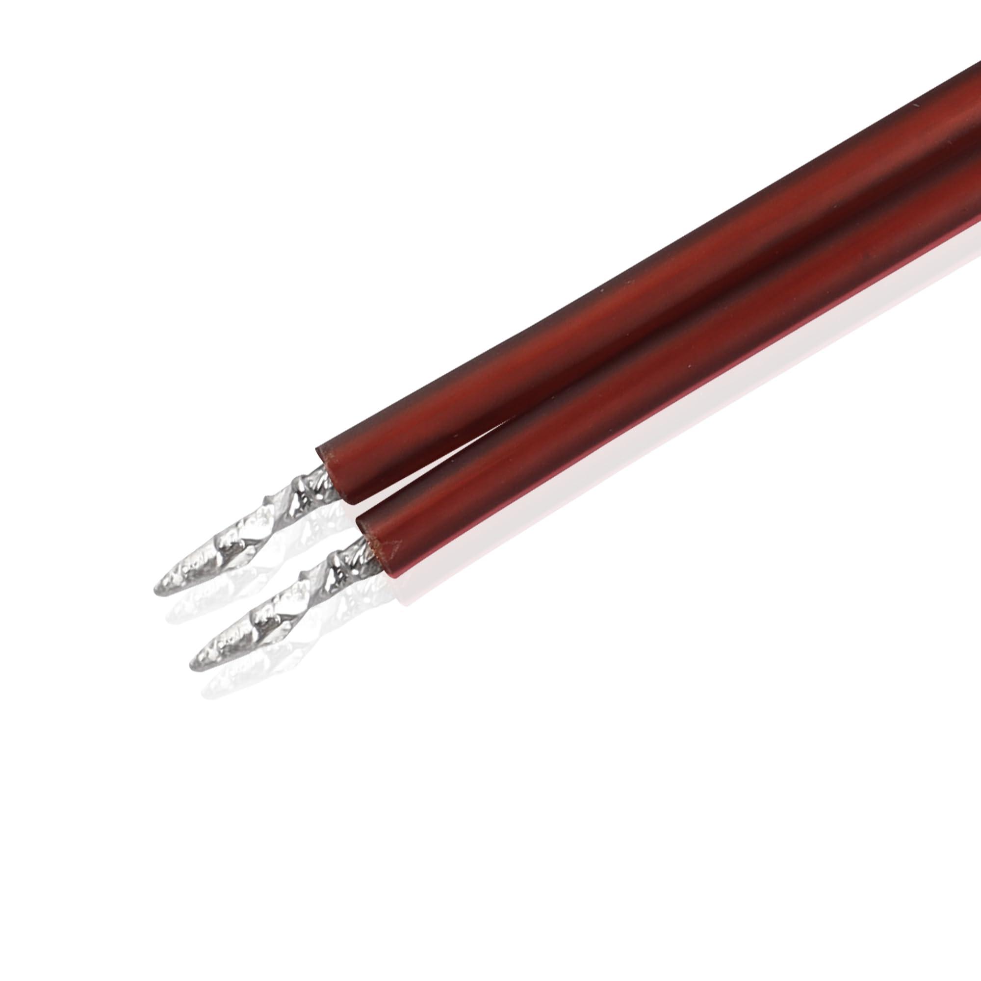 Mili Dianzi RCA Speaker Cable to Plug Adapter, Bare Wire to RCA, Audio Video Cable Repair