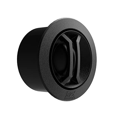 MTX MTX Terminator Series 6.5 Inch Woofer Cone Component 2-Way Speaker Pair with 45 Watt RMS, Black/Red