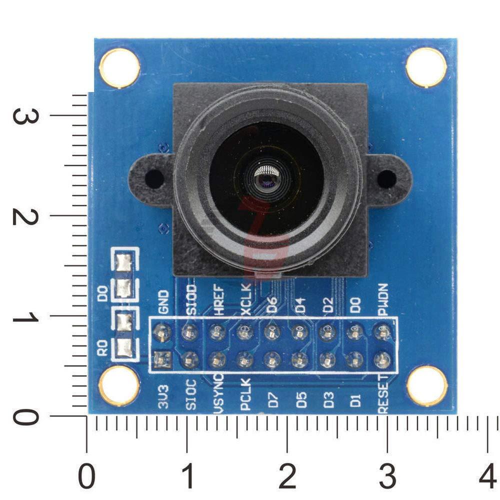 iProtool VGA OV7670 CMOS Camera Module Lens CMOS 640X480 SCCB Support I2C Interface Auto Exposure for Arduino