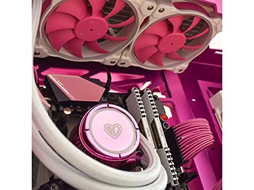 Leslied ID-Cooling PINKFLOW 240 Pink Symphony ARGB Light Effect Integrated Water-Cooled CPU Cooler