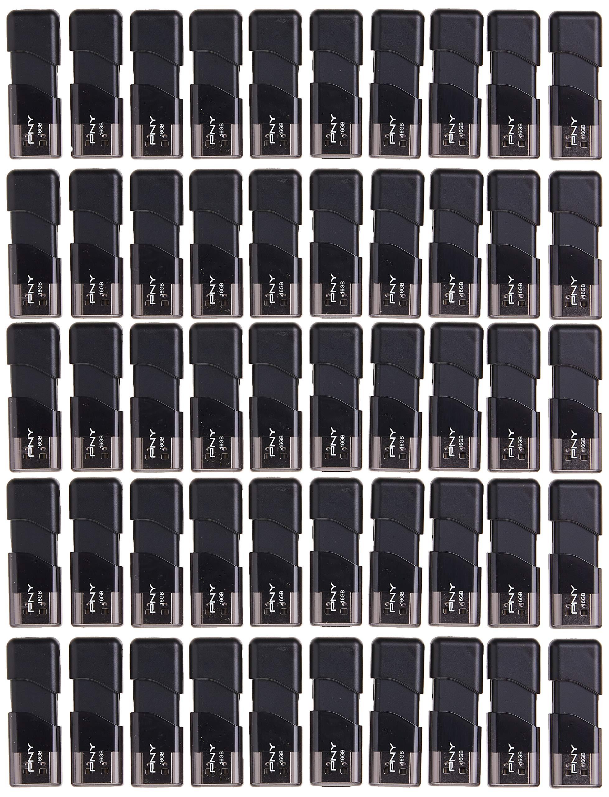 PNY PNY 32GB Attach 3 USB 2.0 Flash Drive, 50-Pack & 16GB Attach 3 USB 2.0 Flash Drive, 50-Pack