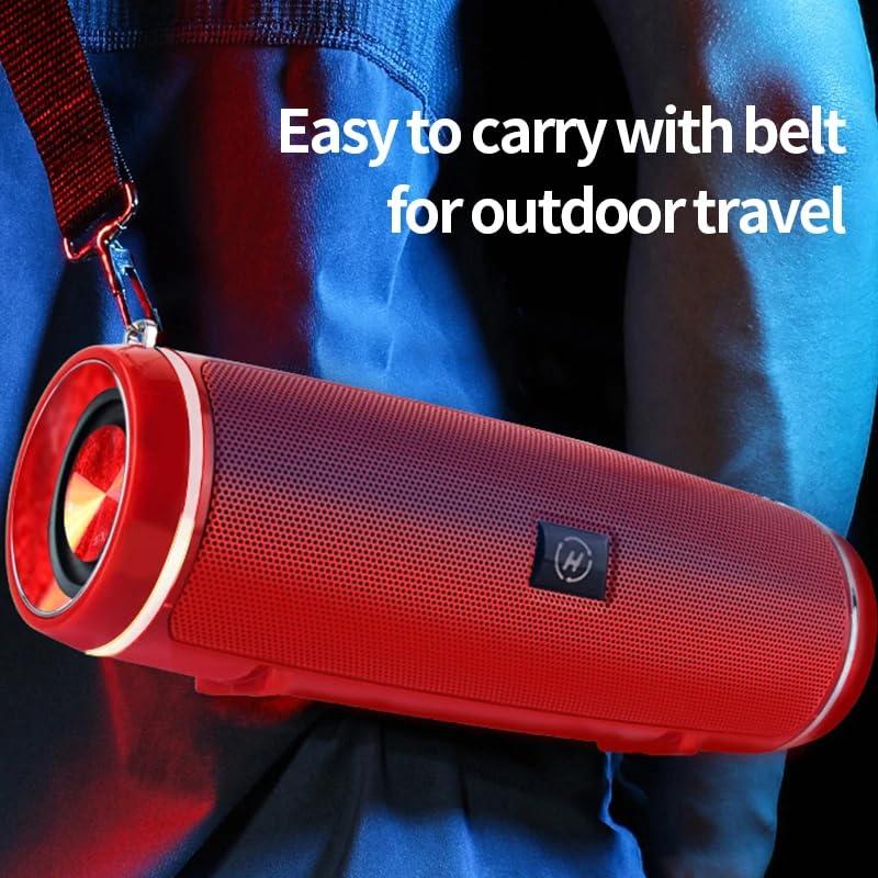 THE PERFECT PART THE PERFECT PART Bluetooth Speaker - Portable Bluetooth Speakers with Charging Cable, Wireless Speakers with Bluetooth, Waterproof Speaker with Shoulder Strap, Outdoor Mini Bluetooth Speaker