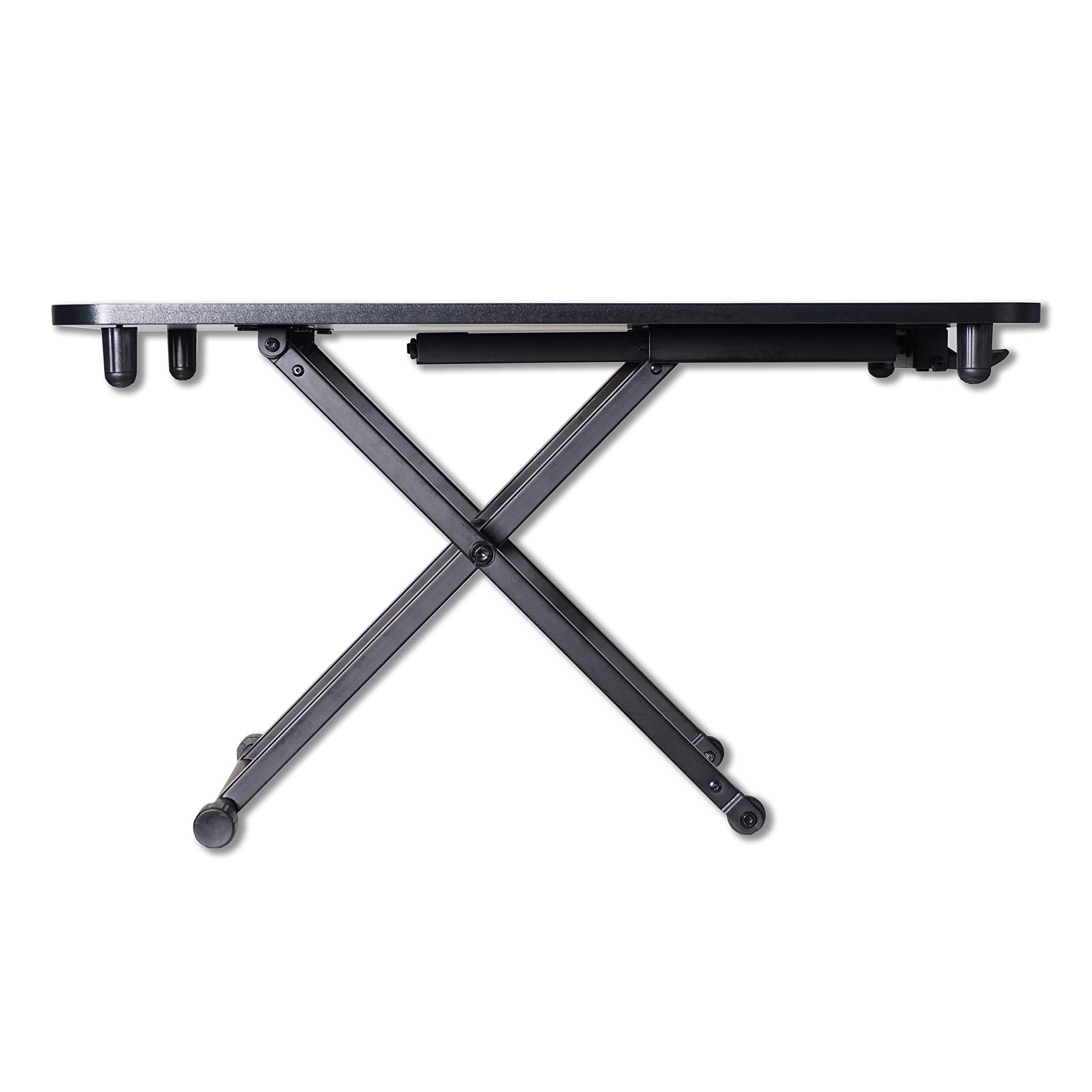 Victor Victor DCX129 High Rise Collection Adjustable Standing Desk for Laptops 29x18.5 Black