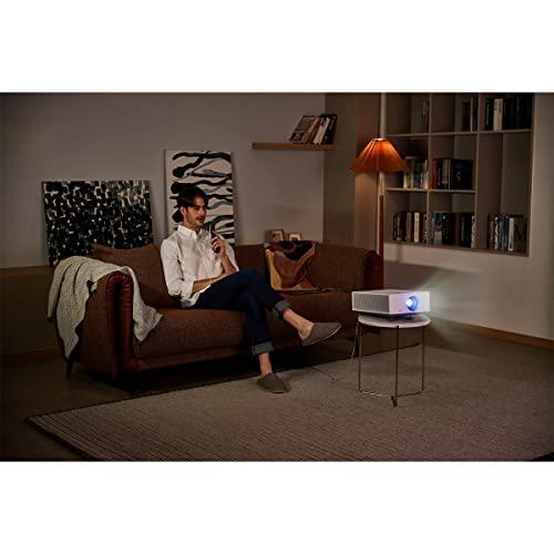 LG LG CineBeam UHD 4K Projector HU710PW - DLP Home Theater Smart Projector, White