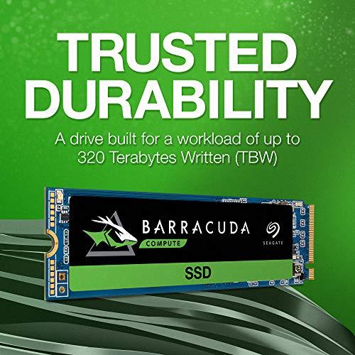 Seagate Seagate Barracuda 510 1TB SSD Internal Solid State Drive PCIe Nvme 3D TLC NAND for Gaming PC Gaming Laptop Desktop (ZP1000CM30001)