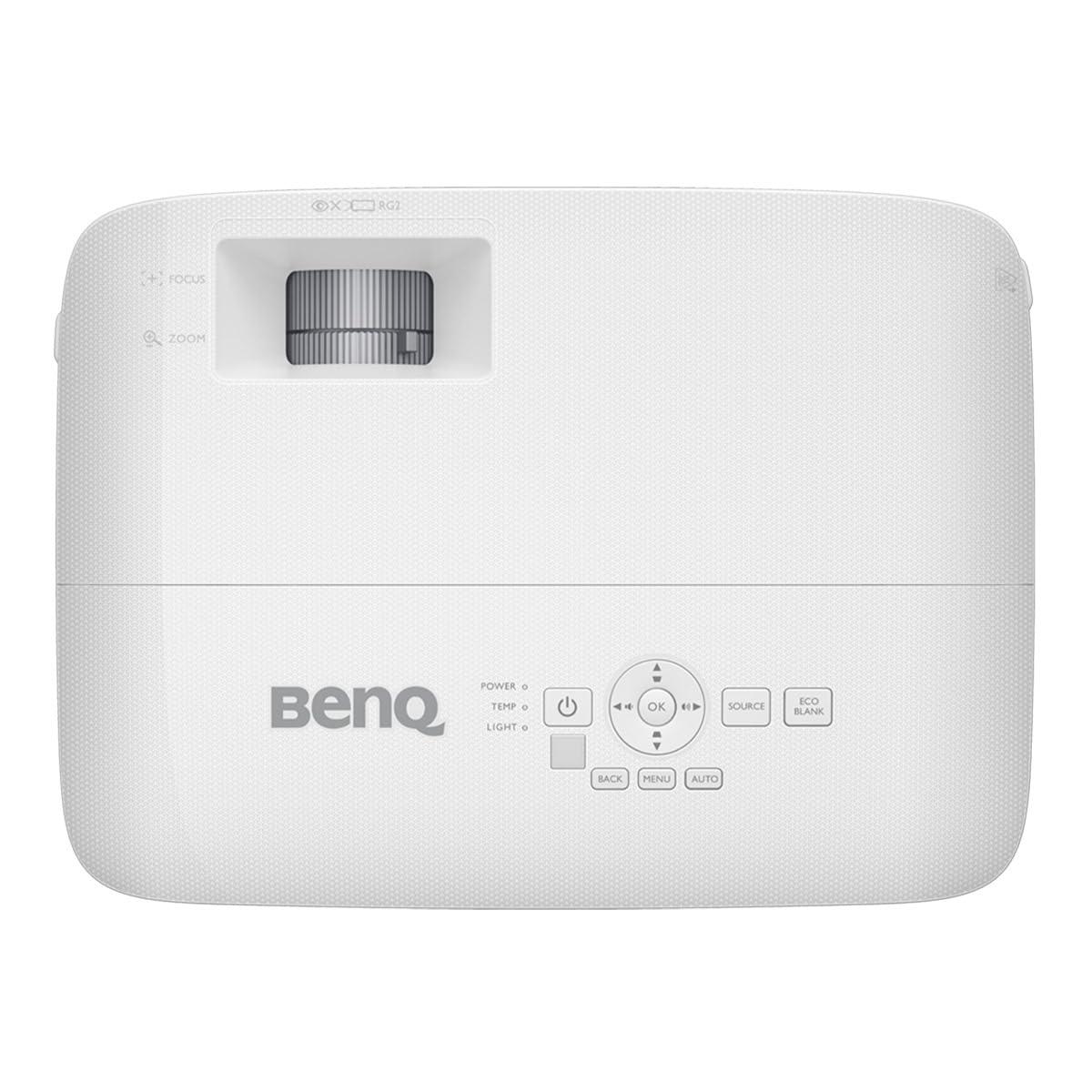 BenQ BenQ MS560 Business Projector, 4000 Lumens, DLP, SVGA, 2 HDMI, VGA, Auto Keystone Correction Glass Lens for Image Accuracy, SmartEco 70% Less Energy Consumption, Conference Room, Meeting, Classroom