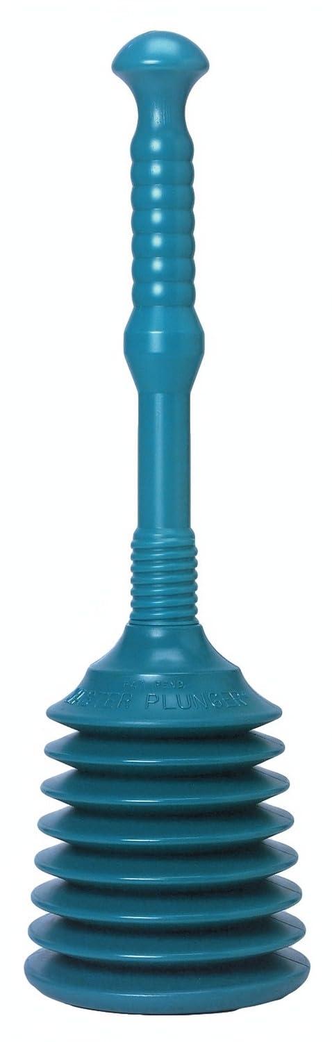 Master Plunger Master Plunger MP200 Sink & Drain Plunger for Kitchen Sinks, Bathroom Sinks, Showers, Bathtubs, and Waste Pipes. Strong Heavy Duty Design with Large Bellows Commercial & Residential Use, Teal